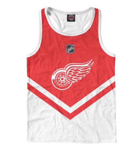 

Майки борцовки Print Bar, Белый, Detroit Red Wings