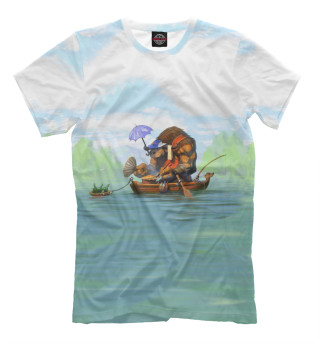 Мужская футболка Fishing Bull