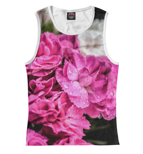 

Майки Print Bar, Белый, Гвоздики