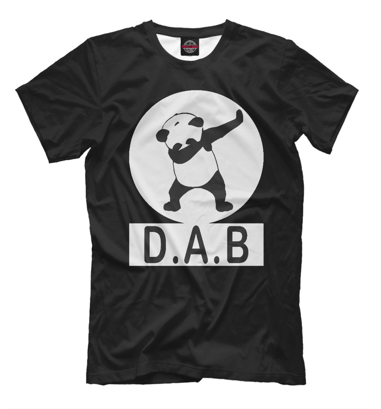 Мужская Футболка DAB Panda, артикул: DAB-616738-fut-2