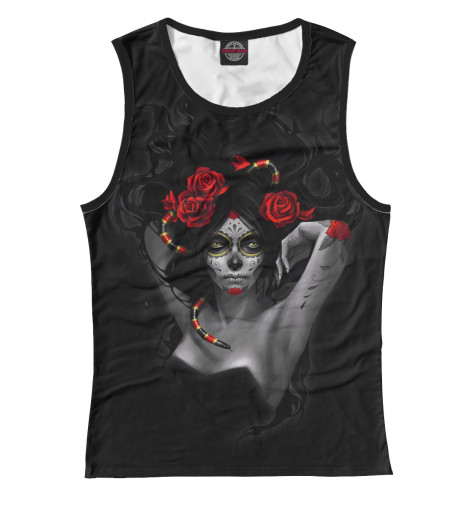 

Майки Print Bar, Белый, Santa Muerte