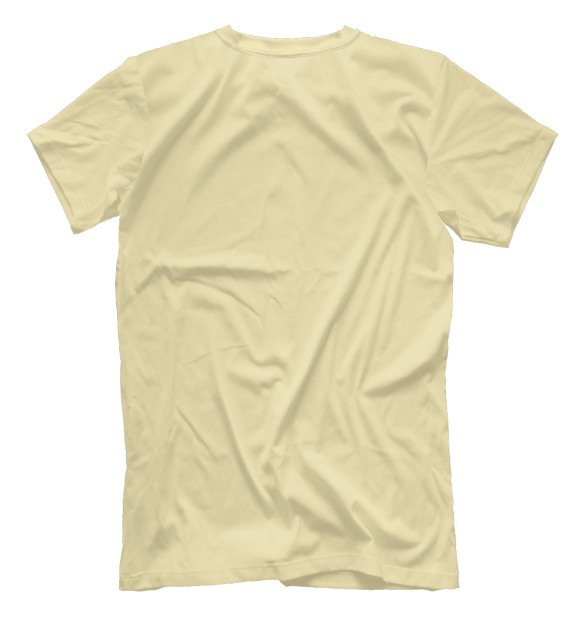 Мужская футболка с изображением Легендарный заецъ цвета Белый