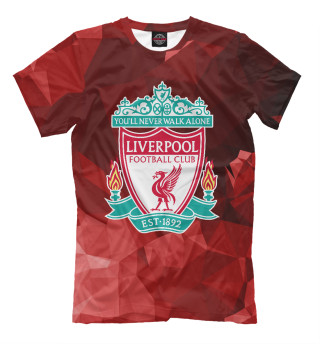 Мужская футболка Liverpool Polygons