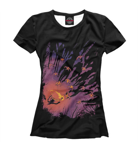 

Футболки Print Bar, Белый, Ходячие мертвецы