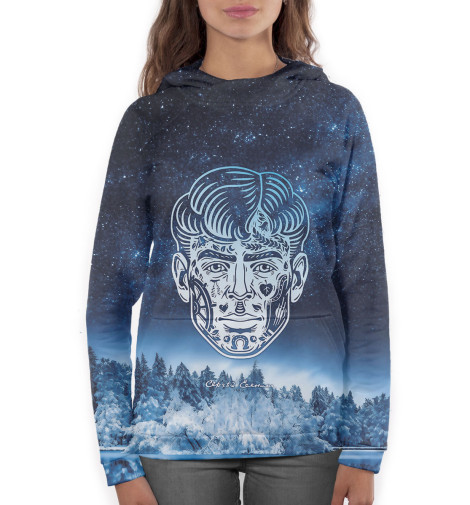 

Худи Print Bar, Белый, Сергей Есенин