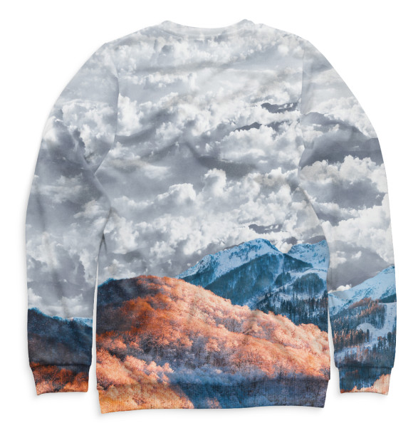 Свитшот для мальчиков с изображением Сочи цвета Белый