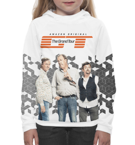 

Худи Print Bar, Белый, The Grand Tour
