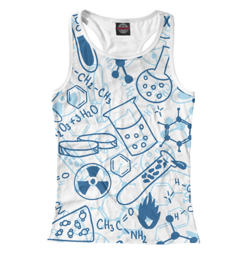 

Майки борцовки Print Bar, Белый, Химия