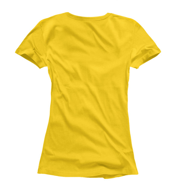 Женская футболка с изображением Сuphead цвета Белый