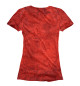 Футболка для девочек Pattern in red