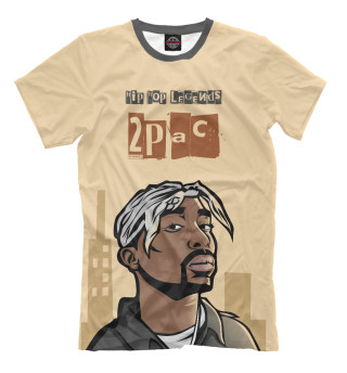 Мужская футболка 2pac (GTA Style)