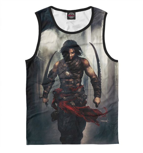 Майка для мальчика с изображением Prince of Persia: Warrior Within цвета Белый