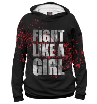 Мужское худи Fight like a Girl