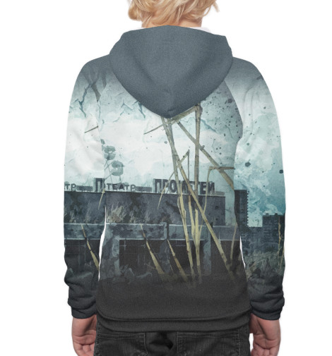 

Худи Print Bar, Белый, S.T.A.L.K.E.R.