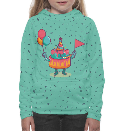 

Худи Print Bar, Белый, День рождения