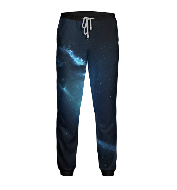 Мужские спортивные штаны с изображением Atlantis Nebula цвета Белый