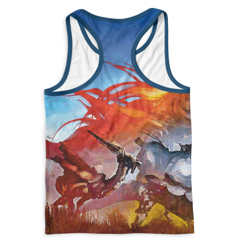 

Майки борцовки Print Bar, Белый, Horizon Zero Dawn