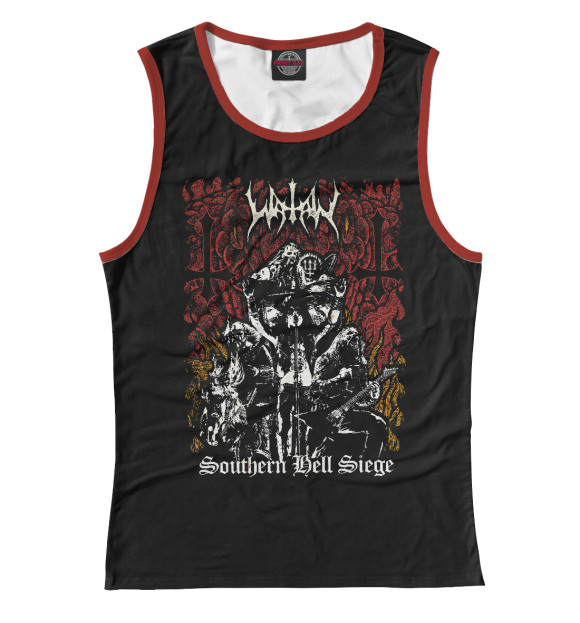 Майка для девочки с изображением Watain цвета Белый