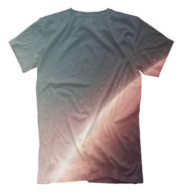 Футболка для мальчиков с изображением Пространство цвета Белый