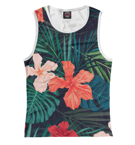 

Майки Print Bar, Белый, Tropical island