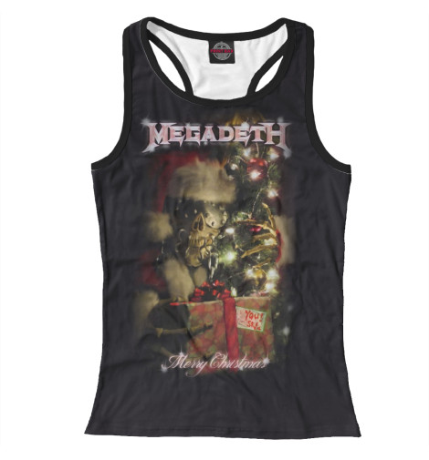 Майки борцовки Print Bar, Белый, Megadeth