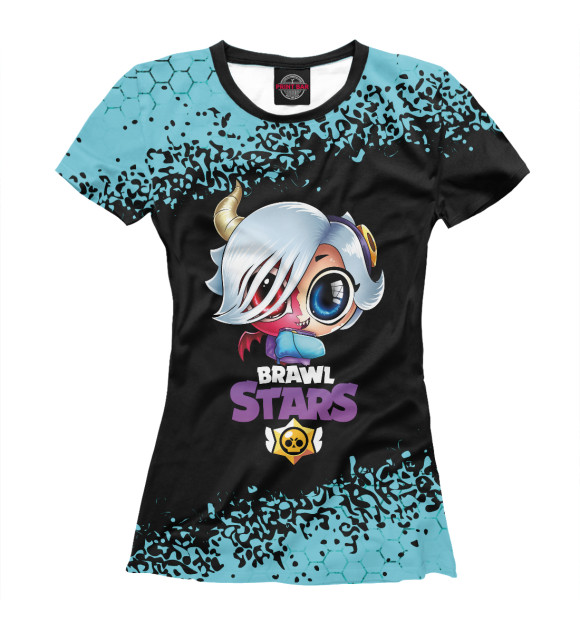 Футболка для девочек с изображением Colette / Колетт цвета Белый