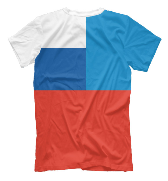 Мужская футболка с изображением МЧС РОССИИ цвета Белый