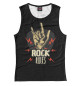 Женская майка Rock rules