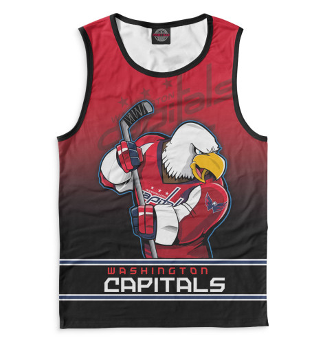 

Майки Print Bar, Белый, Washington Capitals