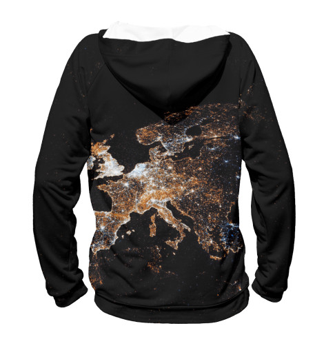 

Худи Print Bar, Белый, На Земле с 1971