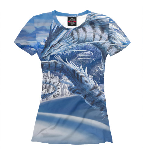 

Футболки Print Bar, Белый, Драконы