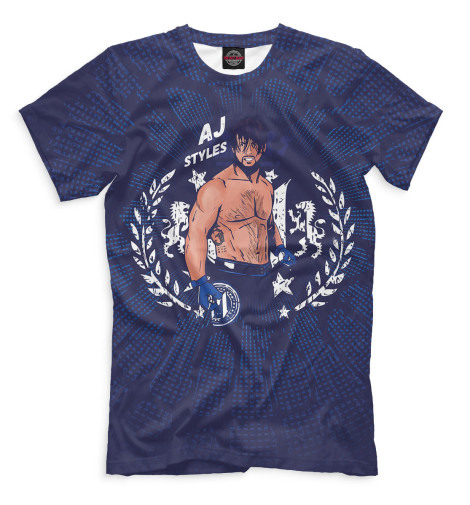 

Футболки Print Bar, Черный, Эй Джей Стайлз