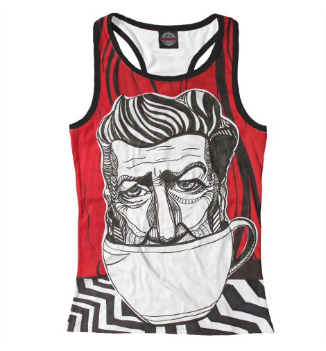 

Майки борцовки Print Bar, Белый, Твин Пикс