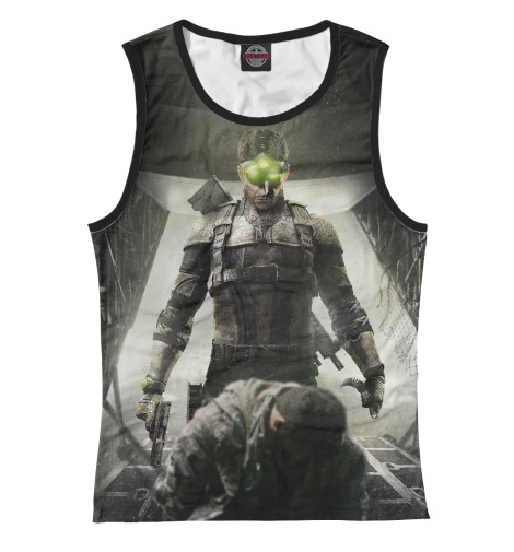 

Майки Print Bar, Белый, Splinter Cell: Blacklist — Сэм Фишер
