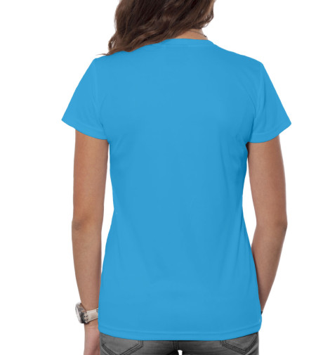 

Футболки Print Bar, Грязно-голубой, Анастасия