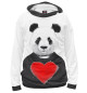 Худи для девочки Влюбленная панда