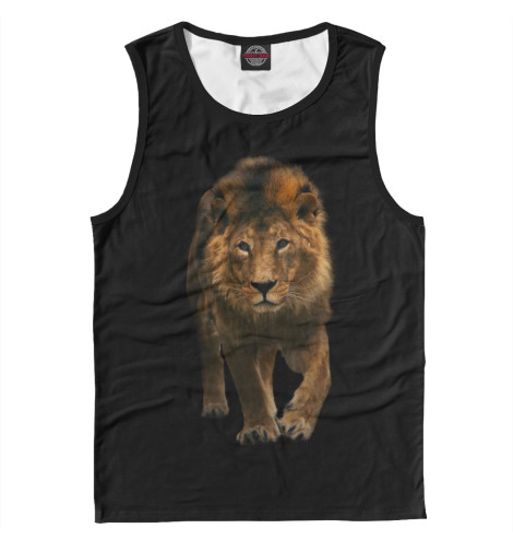 

Майки Print Bar, Белый, Лев