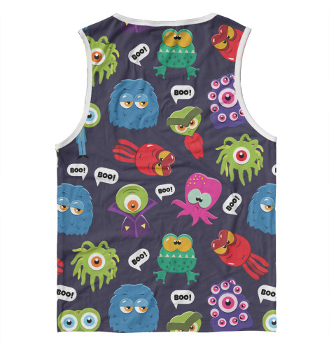 

Майки Print Bar, Белый, Monster