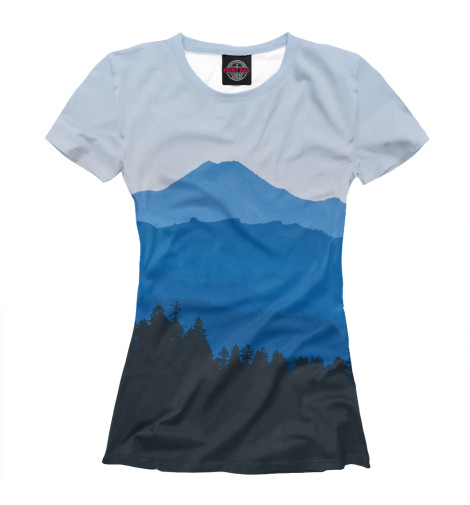 

Футболки Print Bar, Белый, Mountain