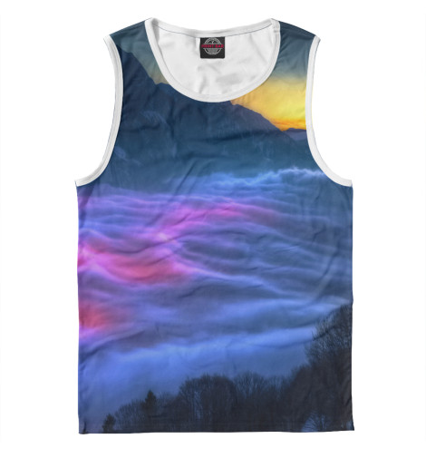 

Майки Print Bar, Белый, Туман