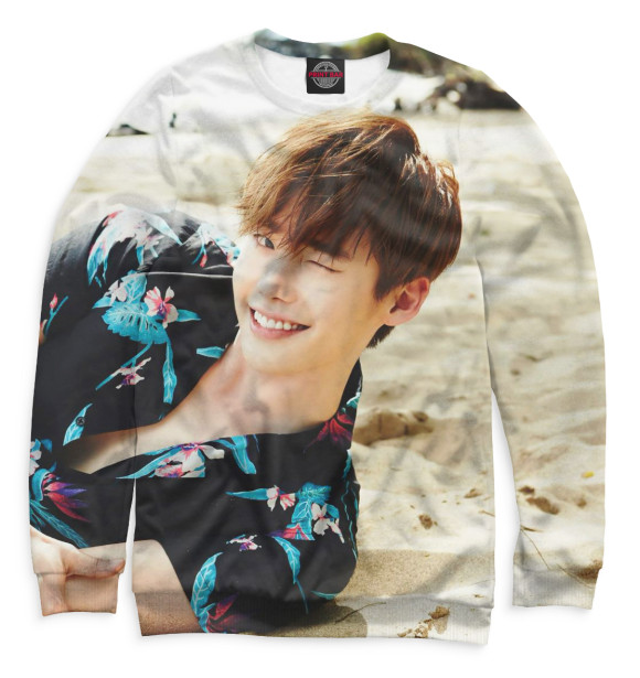 Свитшот для мальчиков с изображением Дорама цвета Белый