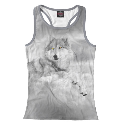 

Майки борцовки Print Bar, Белый, KingWolf