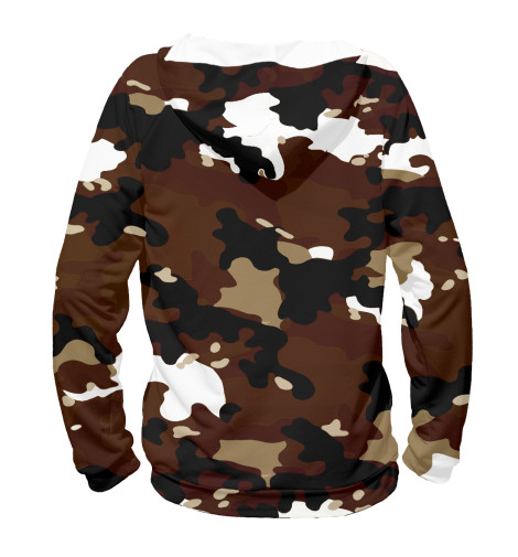 

Худи Print Bar, Белый, Милитари