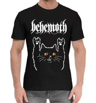 Хлопковая футболка для мальчиков Behemoth Rock Cat
