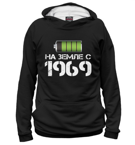 

Худи Print Bar, Белый, На земле с 1969