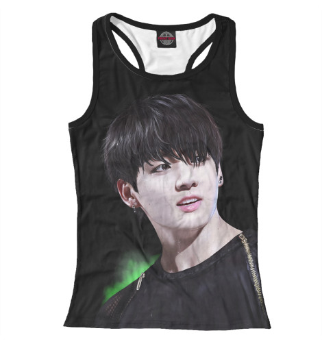 

Майки борцовки Print Bar, Белый, BTS Jungkook