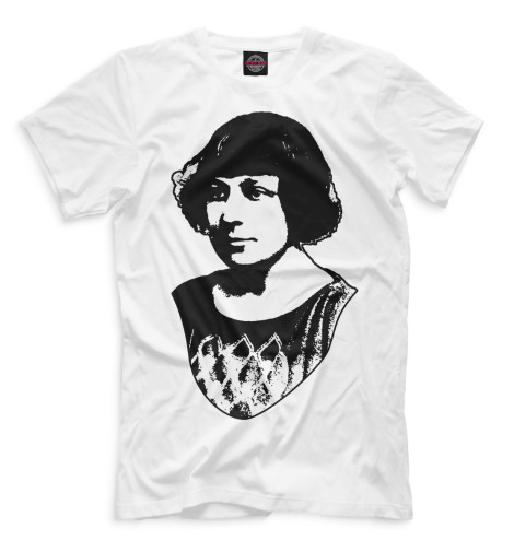 

Футболки Print Bar, Белый, Марина Цветаева