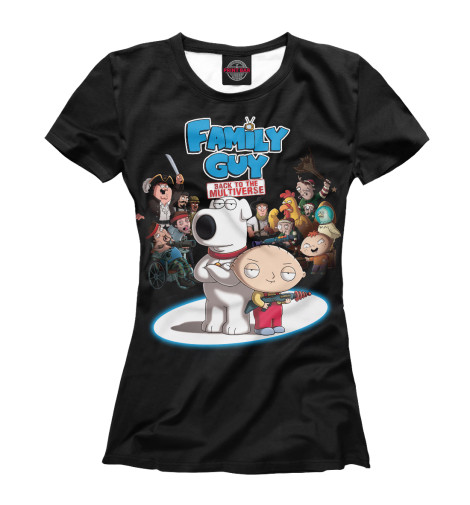 

Футболки Print Bar, Белый, Family Guy