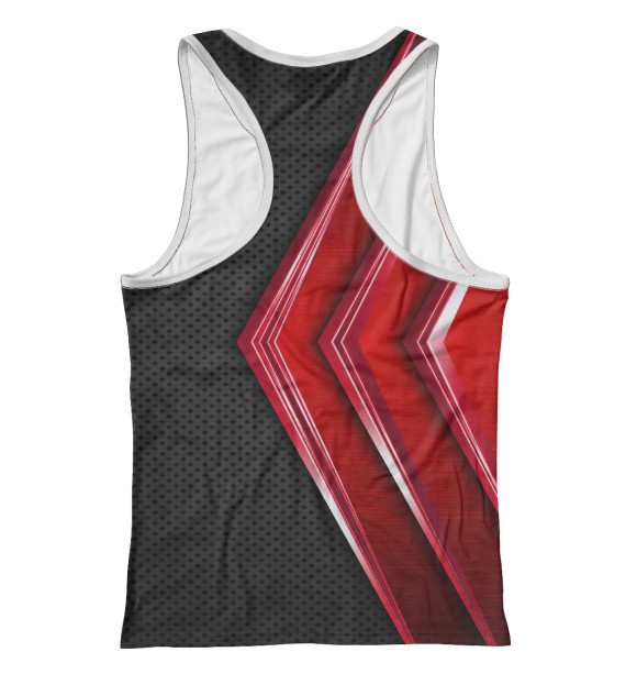 Женская майка-борцовка с изображением LEXUS цвета Белый