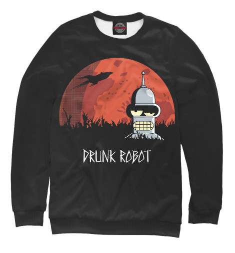 

Свитшоты Print Bar, Белый, Бендер